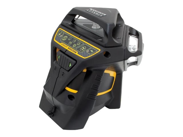 Laser Stanley FATMAX X3G, 3 x 360°, zelen žarek