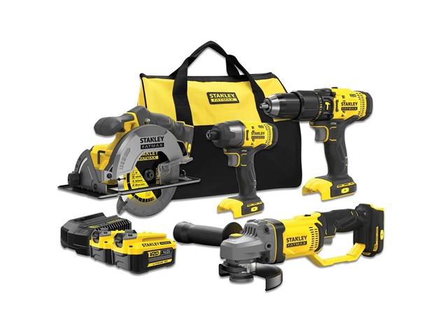 Komplet akumulatorskega orodja Stanley FATMAX V20 SFMCK469 – 4 orodja
