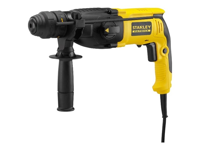 Vrtalno kladivo SDS-Plus Stanley FATMAX 800 W, 2,4 J, z izmenljivo glavo