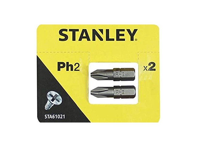 Vijačni nastavki 25 mm Stanley