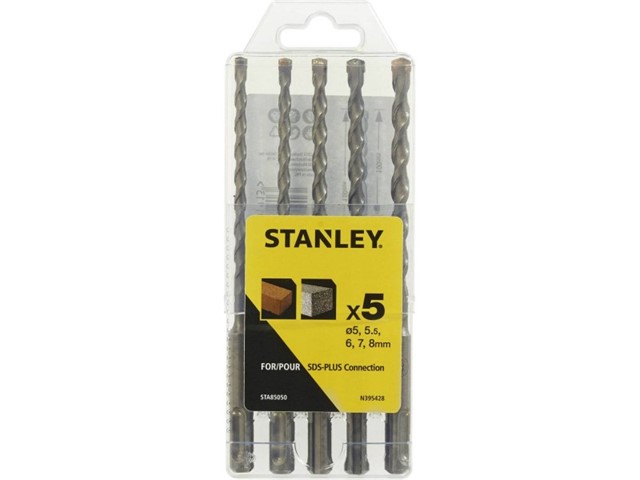 Komplet svedrov SDS Plus Stanley