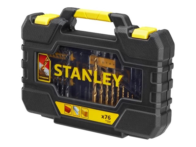 Set za vrtanje in vijačenje Stanley, 76-delni