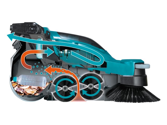 Akumulatorski pometalec tal Makita VS001GZ