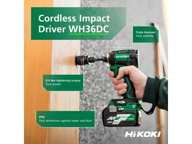 Vijačnik HiKOKI WH36DC-W2Z