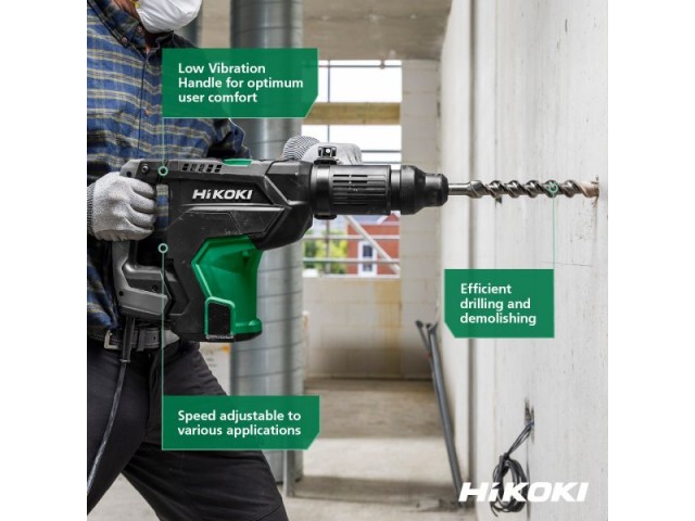 Vrtalno kladivo SDS - max HiKOKI DH52MA-WSZ