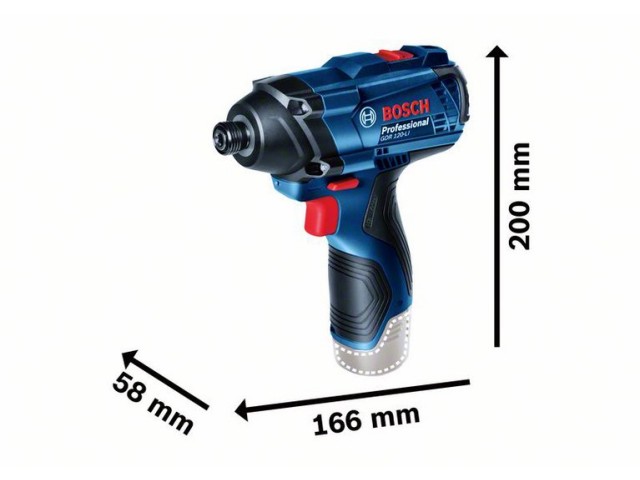 Akumulatorski udarni vijačnik Bosch GDR 120-LI, 06019F0000