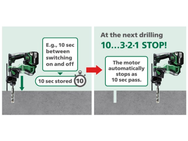 Akumulatorsko vrtalno kladivo HiKOKI DH18DPA-W2Z