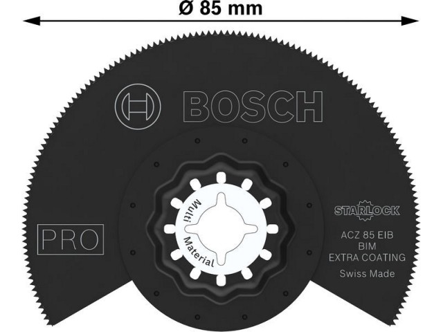 List za segmentno žago PRO ACZ 85 EIB, 85 mm, 10 kosov, 2608669087