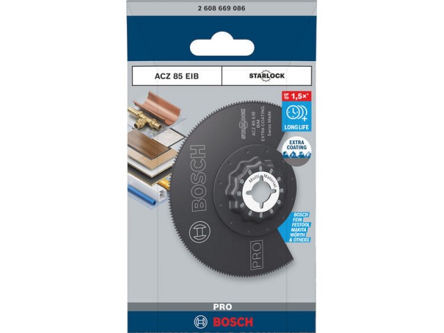 List za segmentno žago PRO ACZ 85 EIB, 85 mm, 10 kosov, 2608669087