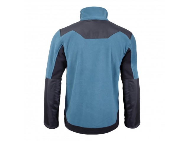 Jakna iz flisa z ojačitvami Lahti PRO, turkizno-črna, S-3XL