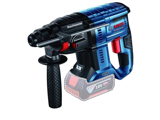 Akumulatorsko vrtalno kladivo Bosch GBH 180-LI s sistemom SDS plus v kartonu, 18V, 2J, 4-20 mm, 2.3kg, 0611911120