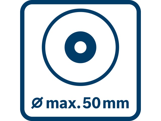 Akumulatorski rotacijski brusilnik Bosch GWG 12V-50 S, 06013A7001