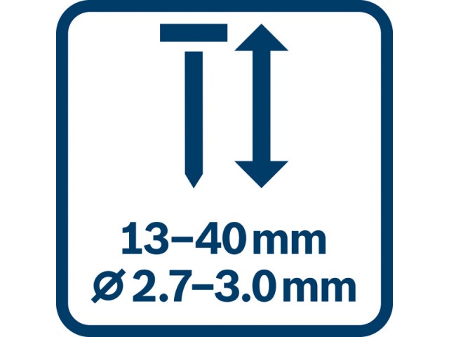 Akumulatorski žebljalnik za beton Bosch GNB 18v-40, 06019L7005
