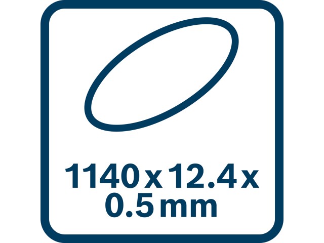 Akumulatorska tračna žaga Bosch GCB 18V-127, 06012B7000