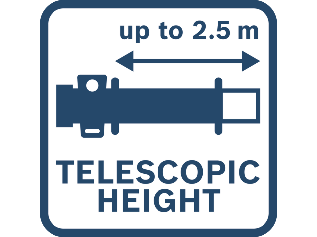 Akumulatorske teleskopske škarje za živo mejo Bosch GHE 18V-50 TP, 06008D5000