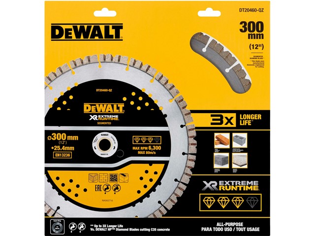 Diamantna rezalna plošča Dewalt DT20460