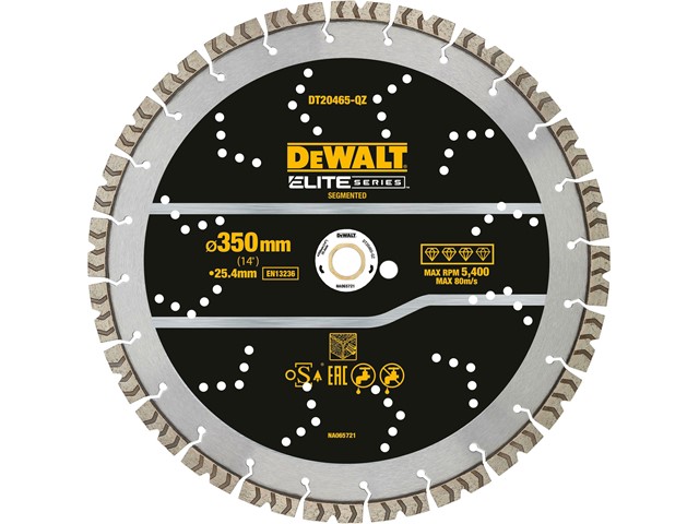 Diamantna rezalna plošča Dewalt DT20465