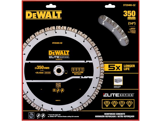 Diamantna rezalna plošča Dewalt DT20465