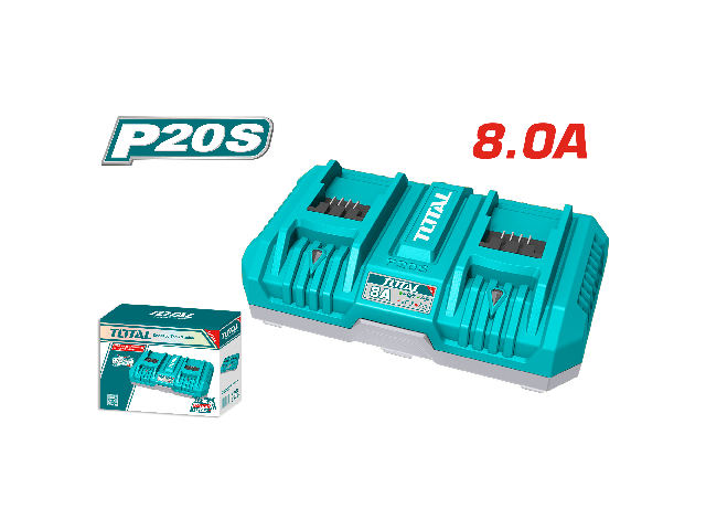 Akumulatorski polnilnik baterij 2-polnilnik Total 8A / P20S / INDUSTRIAL, TFCLI2082