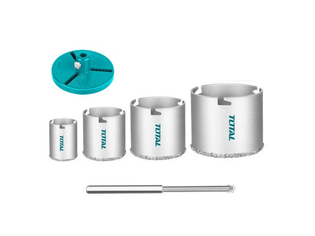 6-delni Total set karbidnih kronskih žag 33/53/73/83mm, TAC44061