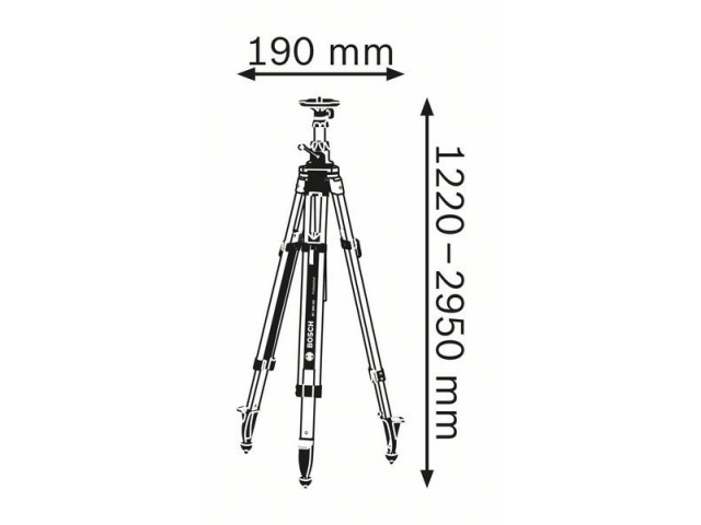 Gradbeno stojalo Bosch BT 300 HD, 0601091A00