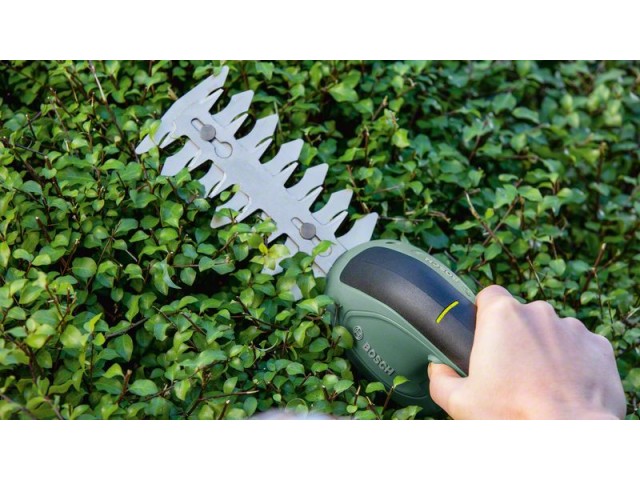 Akumulatorske škarje za travo Bosch EasyShear z 2 reziloma, 22m2, 530g, 0600833300