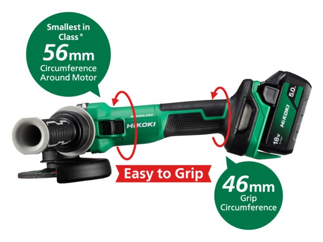 Akumulatorski kotni brusilnik HiKOKI G1813DVE-W2Z