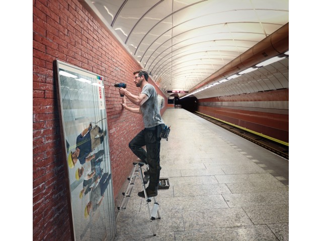 Akumulatorski udarni vrtalni vijačnik Bosch GSB 12V-30, 06019G9102