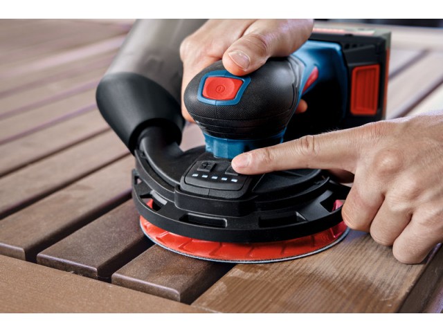 Akumulatorski ekscentrični brusilnik Bosch Expert EXEX 18V-150-5, 0601372901