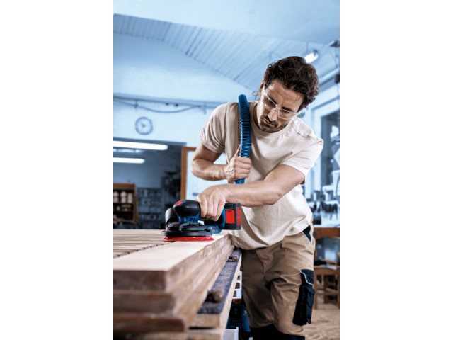 Akumulatorski ekscentrični brusilnik Bosch Expert EXEX 18V-150-5, 0601372901