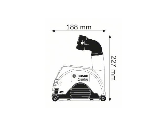 Bosch GDE 115/125 FC-T, 1600A003DK