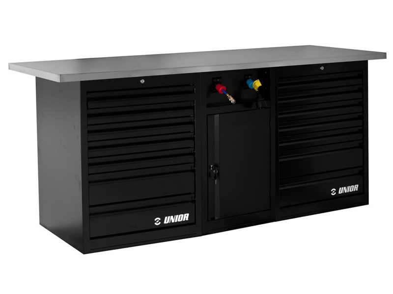 Tech delovni pult s polno prednjo stranjo UNIOR 990TB3