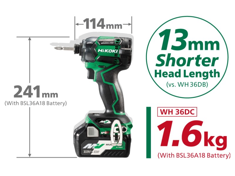 Vijačnik HiKOKI WH36DC-W2Z