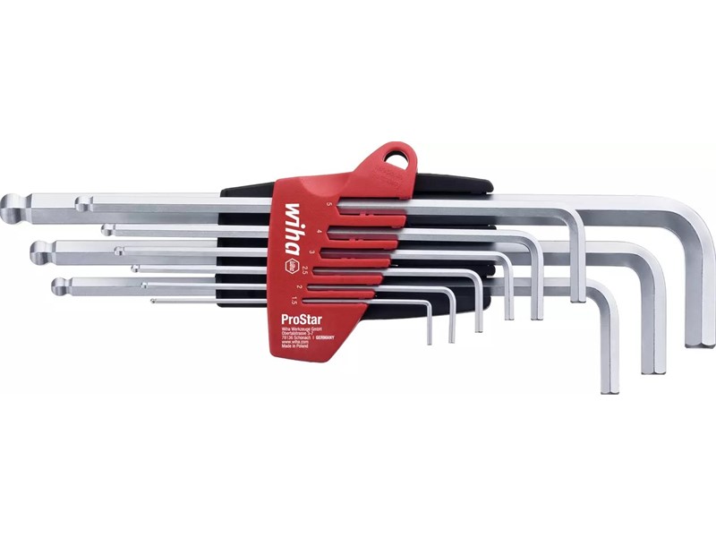 9-delni set imbus ključev Wiha ProStar, 1,5-10 mm (več izvedb)