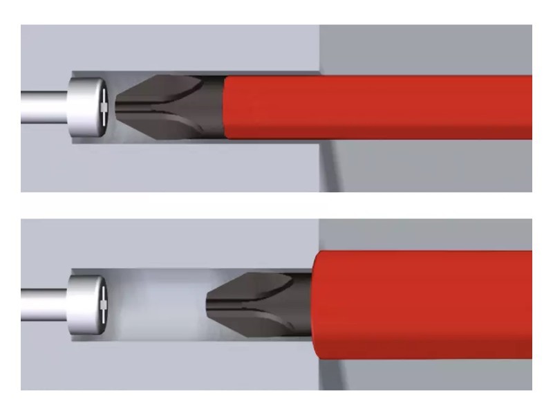 Izolirani izvijač Wiha SoftFinish electric slimFix, Pozidriv PZ