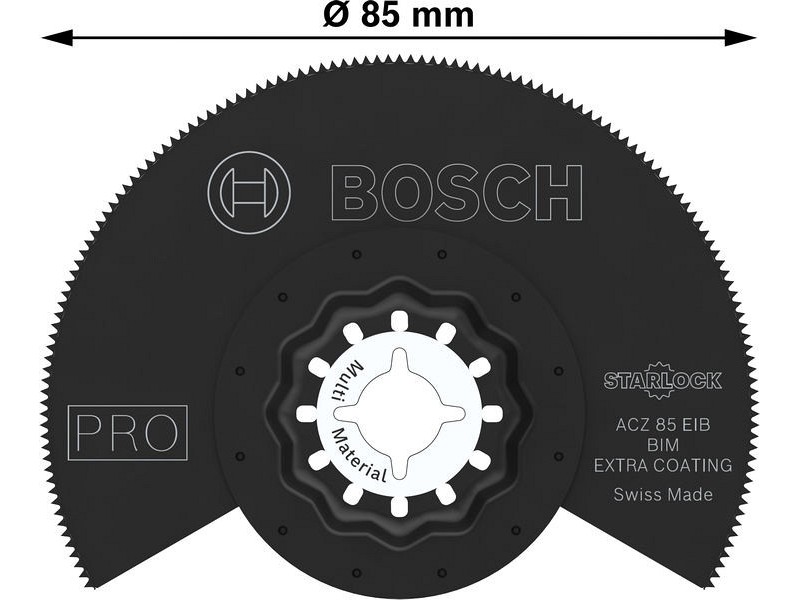 List za segmentno žago PRO ACZ 85 EIB, 85 mm, 10 kosov, 2608669087
