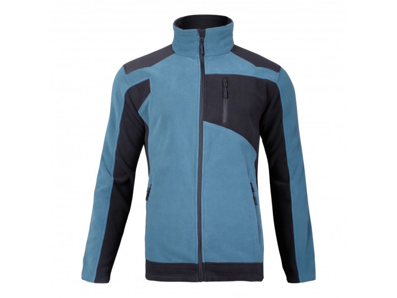 Jakna iz flisa z ojačitvami Lahti PRO, turkizno-črna, S-3XL