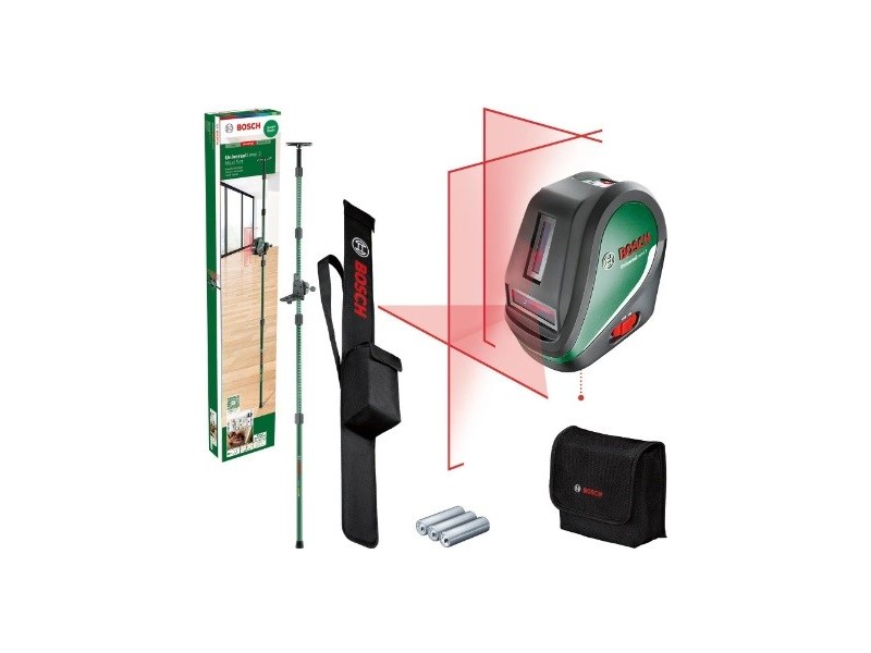 Križni laser Bosch UniversalLevel 3 Maxi Set, 0603663903