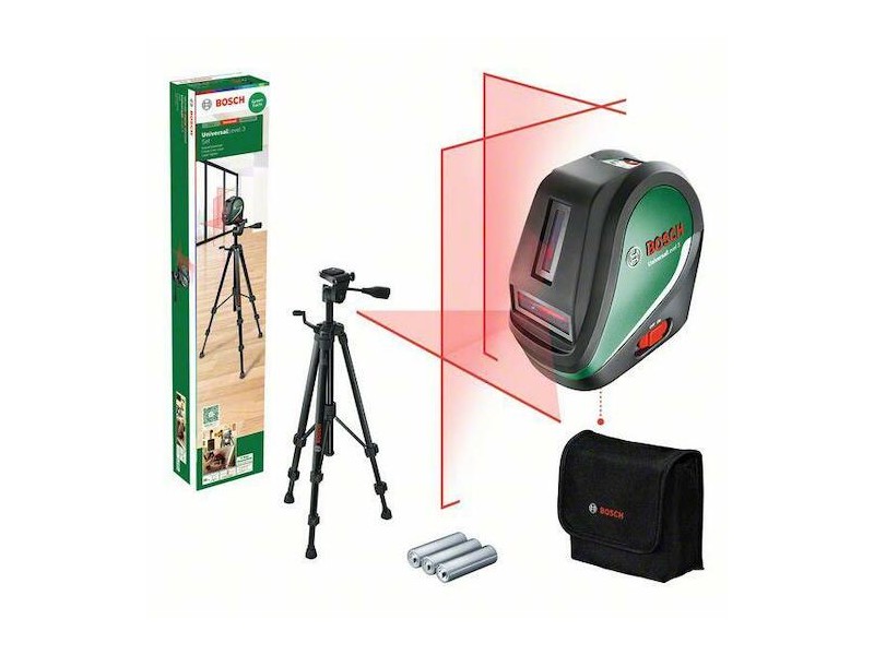 Križni laser Bosch UniversalLevel 3 Set, 0603663905