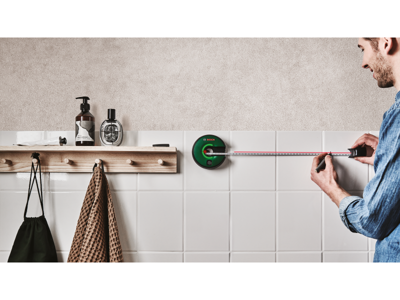 Linijski laser Bosch Atino, 1x 1,5-V-LR6 (AA), 1.7m, 630-650Nm, razred 2, 0.26kg, 0603663A00