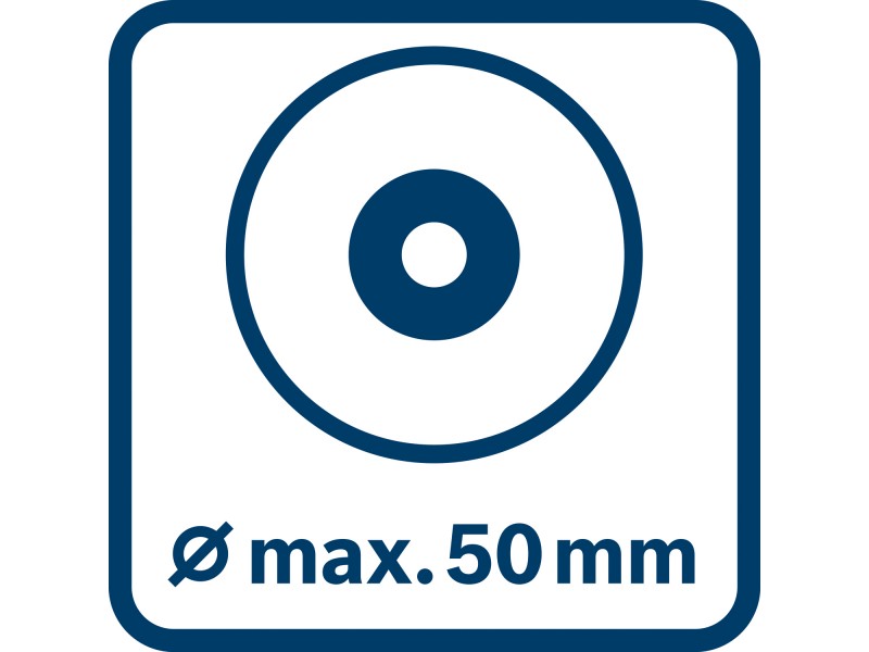 Akumulatorski rotacijski brusilnik Bosch GWG 12V-50 S, 06013A7001