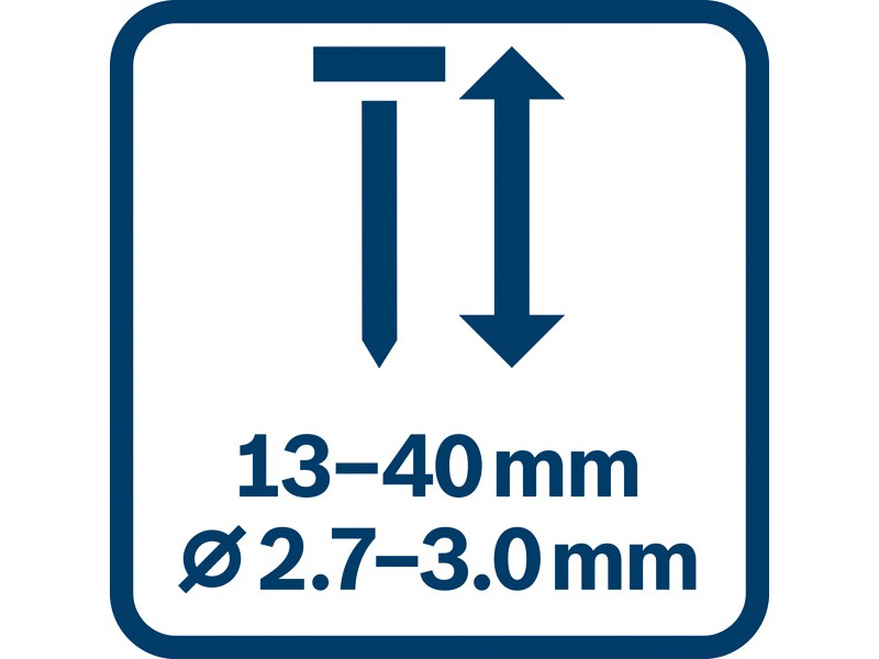 Akumulatorski žebljalnik za beton Bosch GNB 18v-40, 06019L7005