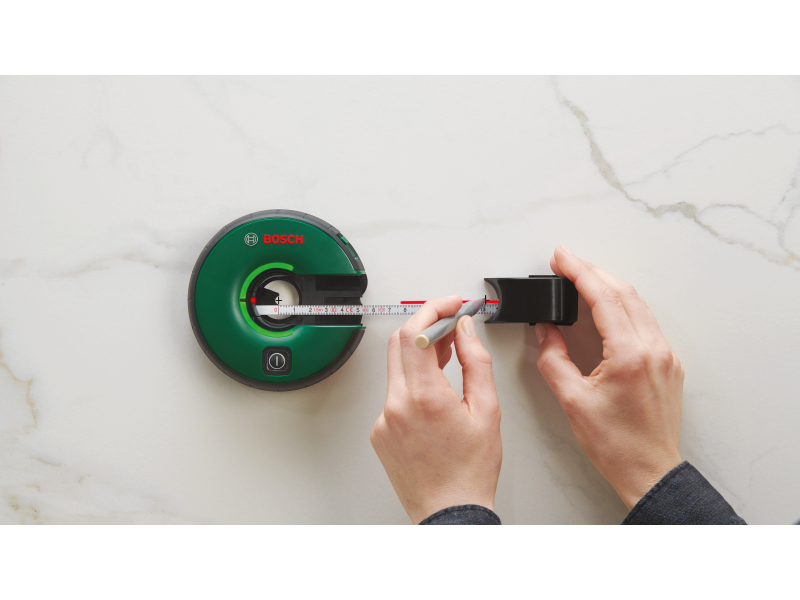 Linijski laser Bosch Atino, 1x 1,5-V-LR6 (AA), 1.7m, 630-650Nm, razred 2, 0.26kg, 0603663A00