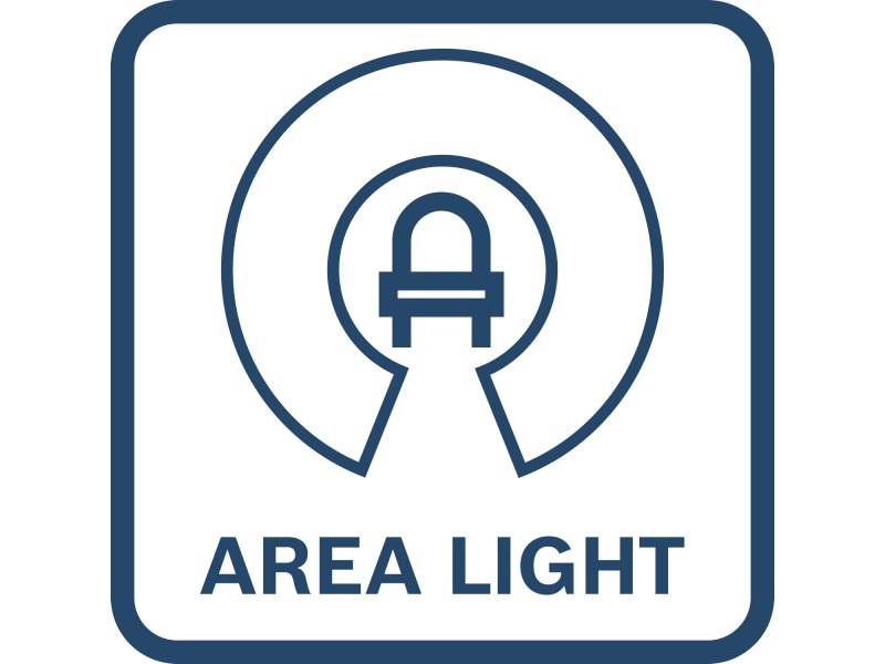 Brezžična svetilka za uporabo na gradbišču Bosch GLA 18VH-7500, 06014A5000