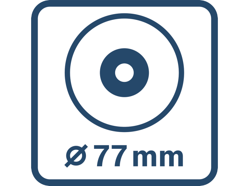 Akumulatorski ekscentrični polirni stroj GPX 12V-77, 06019L4000