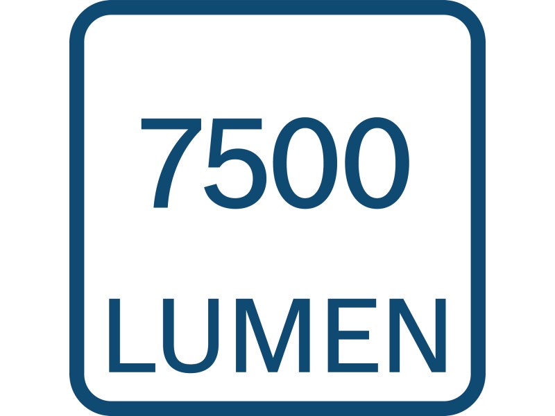 Brezžična svetilka za uporabo na gradbišču Bosch GLA 18VH-7500, 06014A5000