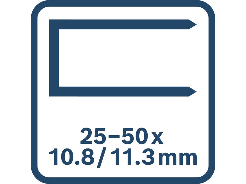 Akumulatorski spenjalnik za les Bosch Expert EXTH 18V-50 M, 0601482601