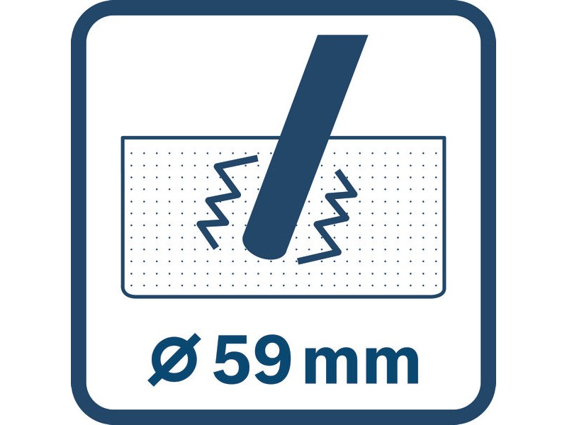 Aku. vibrator za beton Bosch GDI59-65D, 06019P9300