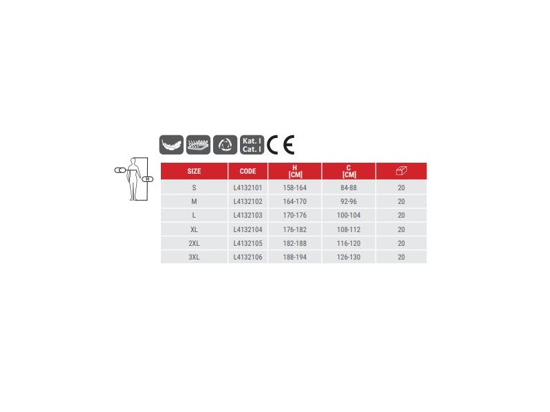 Podložen brezrokavnik Lahti PRO, črna, S-3XL