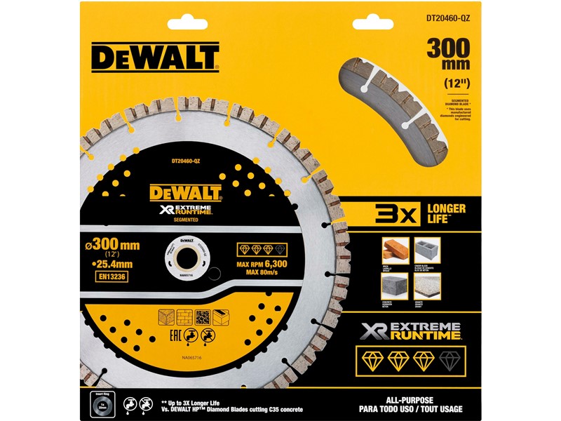 Diamantna rezalna plošča Dewalt DT20460